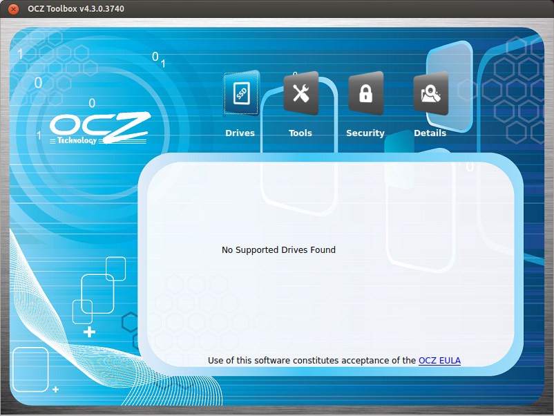 OCZ Toolbox sous Ubuntu