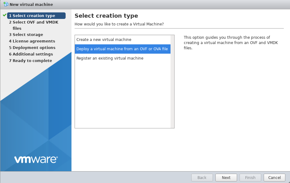 deploiement de VCP